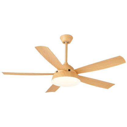 Plafondventilator met Verlichting Houteffect 142cm - Stil & Energiezuinig