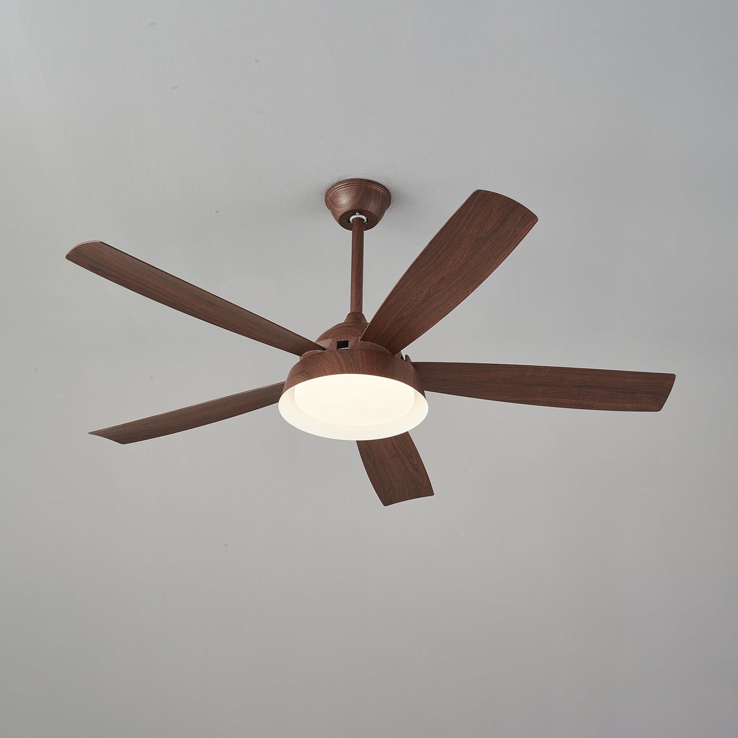 Plafondventilator met Verlichting Houteffect 142cm - Stil & Energiezuinig