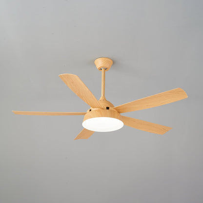 Plafondventilator met Verlichting Houteffect 142cm - Stil & Energiezuinig