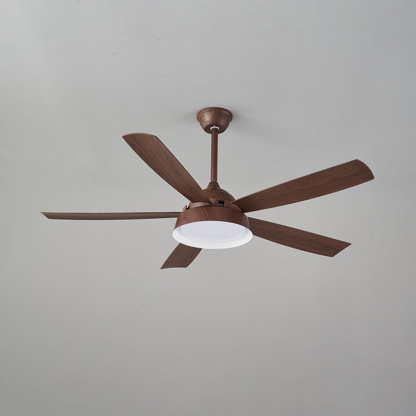 Plafondventilator met Verlichting Houteffect 142cm - Stil & Energiezuinig