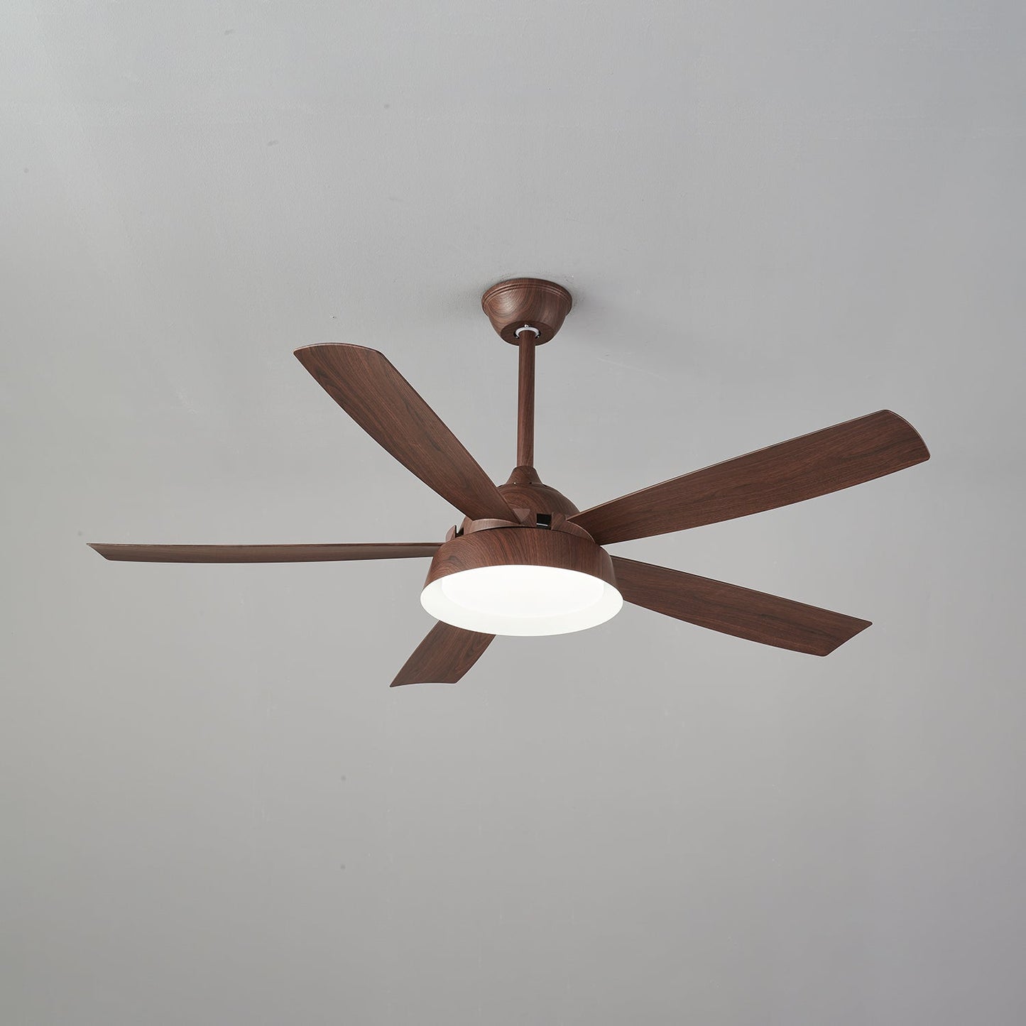 Plafondventilator met Verlichting Houteffect 142cm - Stil & Energiezuinig