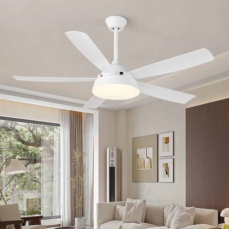 Plafondventilator met Verlichting Houteffect 142cm - Stil & Energiezuinig