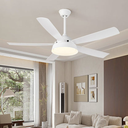 Plafondventilator met Verlichting Houteffect 142cm - Stil & Energiezuinig