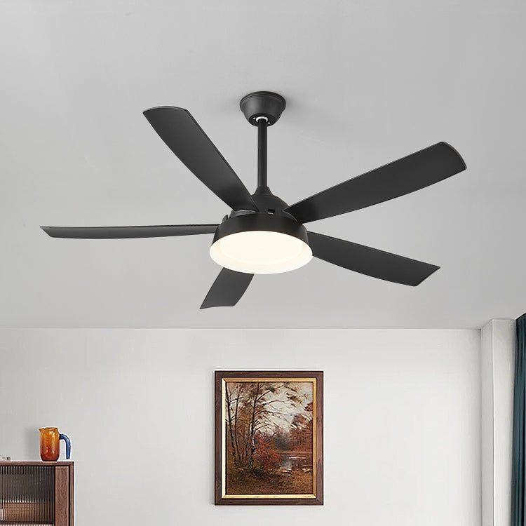 Plafondventilator met Verlichting Houteffect 142cm - Stil & Energiezuinig