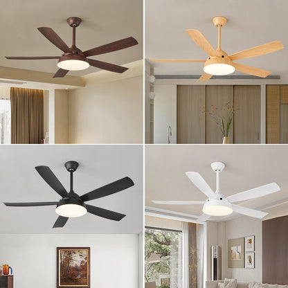 Plafondventilator met Verlichting Houteffect 142cm - Stil & Energiezuinig