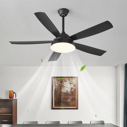 Plafondventilator met Verlichting Houteffect 142cm - Stil & Energiezuinig