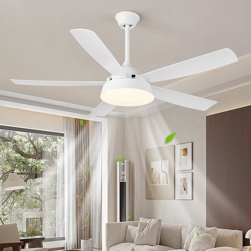 Plafondventilator met Verlichting Houteffect 142cm - Stil & Energiezuinig