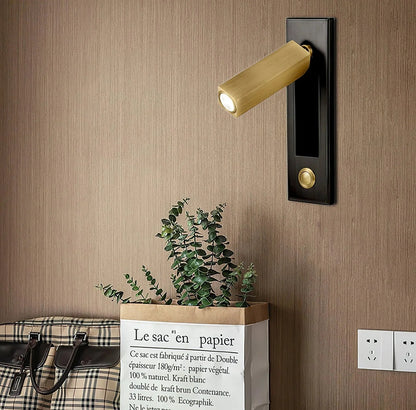 Wandlamp LED Inbouw Minimalistisch Aluminium Slaapkamer Leeslamp Schakelaar Modern