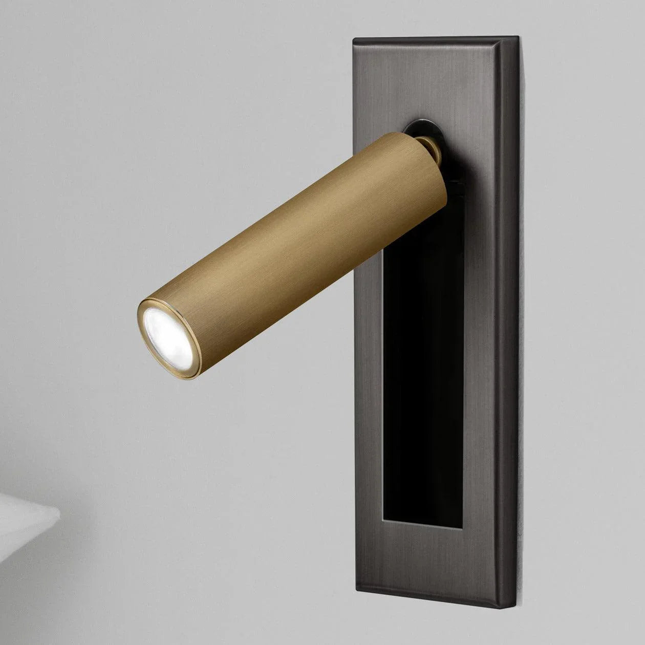 Wandlamp LED Inbouw Minimalistisch Aluminium Slaapkamer Leeslamp Schakelaar Modern
