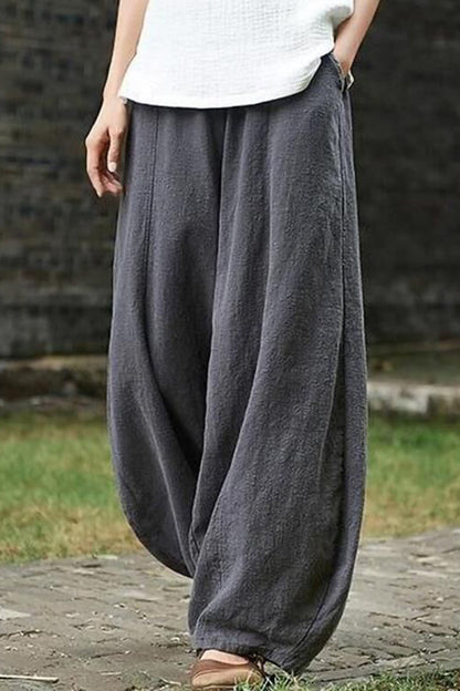 Comfortabele Katoenen Pantalon voor Dames