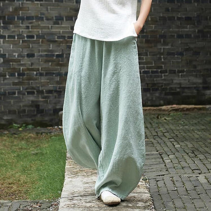 Comfortabele Katoenen Pantalon voor Dames