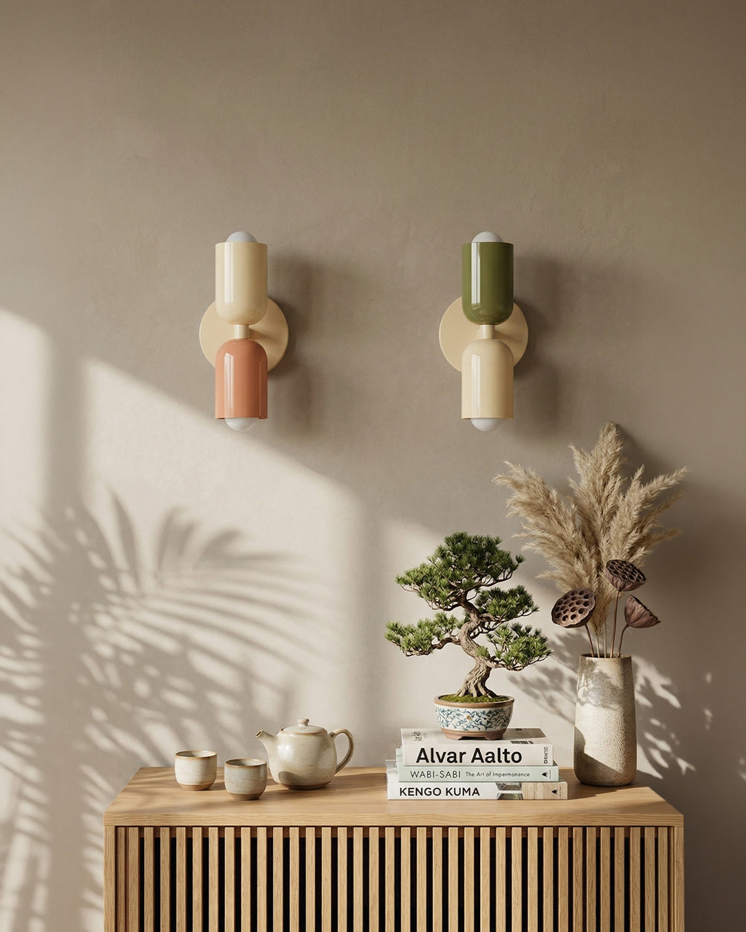 Metalen Wandlamp met Tweevoudige Lichtstraal – Scandinavische Design Verlichting voor Moderne Interieurs