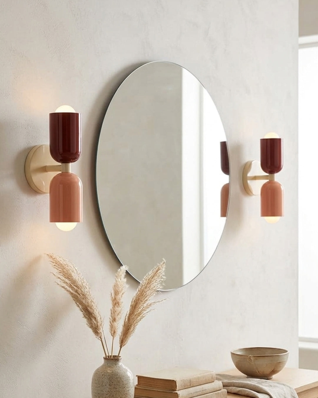 Metalen Wandlamp met Tweevoudige Lichtstraal – Scandinavische Design Verlichting voor Moderne Interieurs
