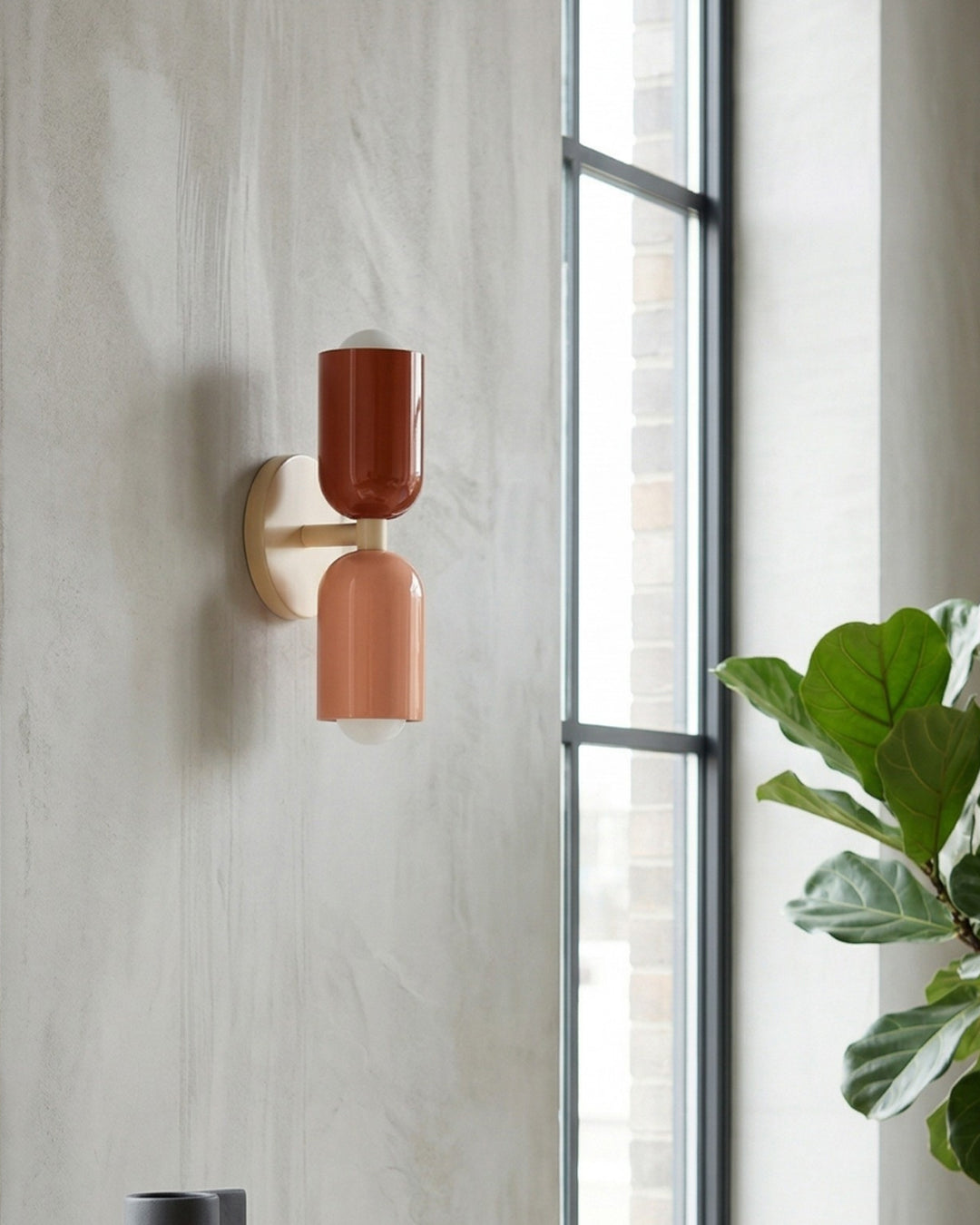 Metalen Wandlamp met Tweevoudige Lichtstraal – Scandinavische Design Verlichting voor Moderne Interieurs
