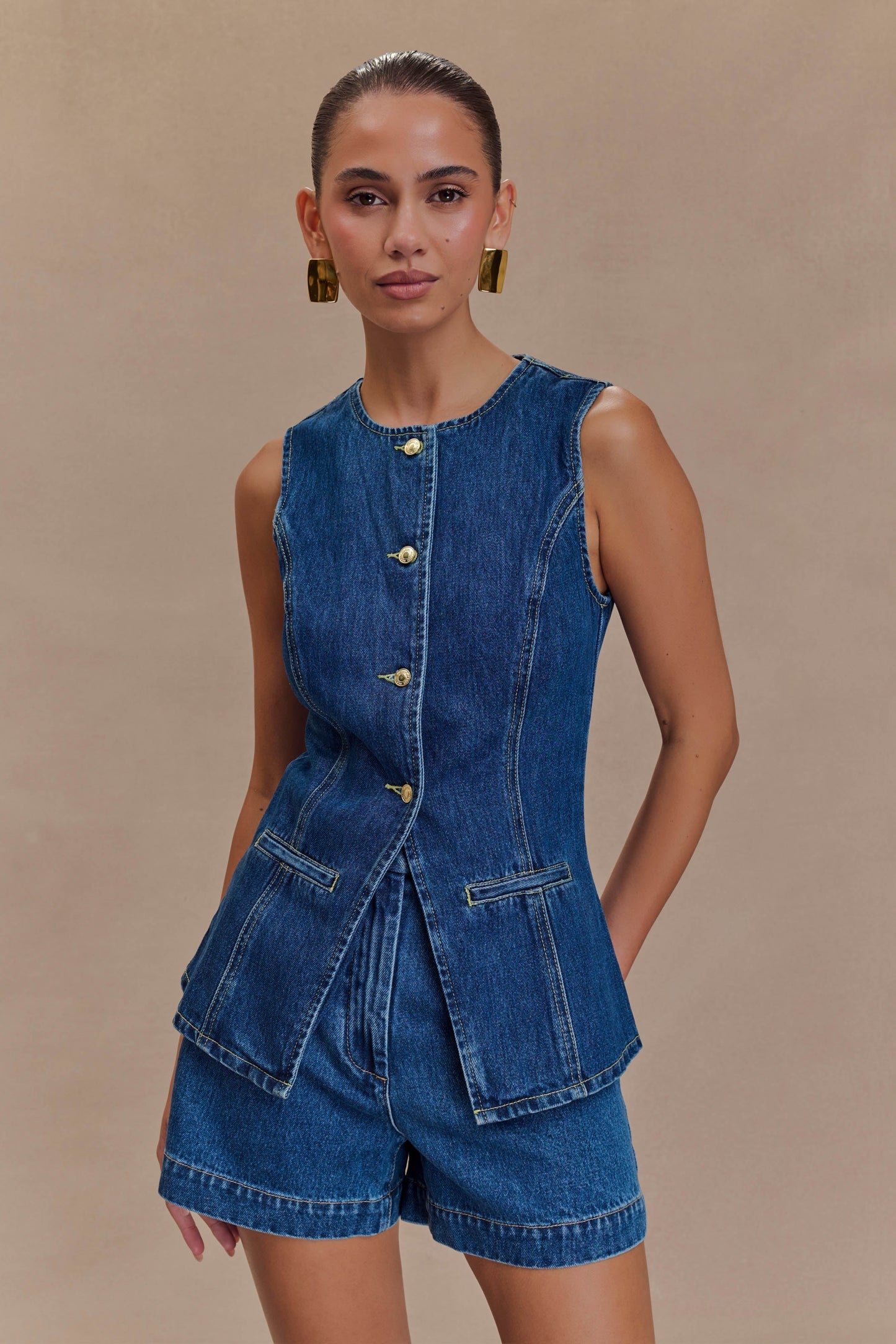 Donna Jeanspak Blauw Met Valoriserende Pasvorm - StudioMarella