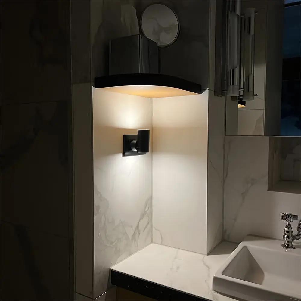 Nachtlampje Stopcontact LED Dimbaar Warm Wit 1W 100 Lumen Schemersensor Slaapkamer Gang Badkamer Kinderkamer Automatisch EU Stekker