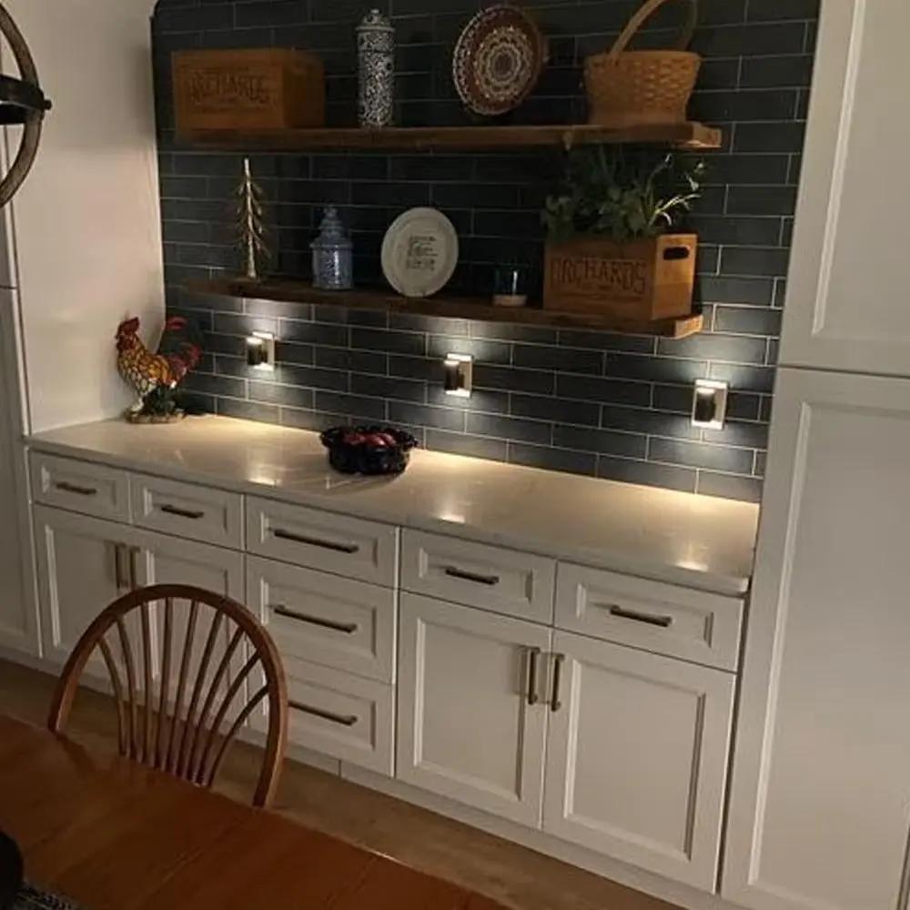 Nachtlampje Stopcontact LED Dimbaar Warm Wit 1W 100 Lumen Schemersensor Slaapkamer Gang Badkamer Kinderkamer Automatisch EU Stekker