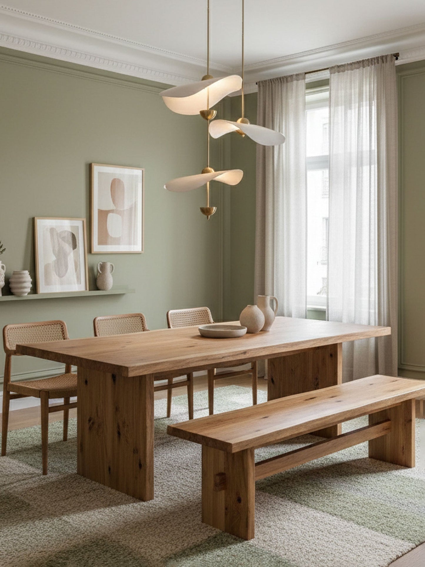 Dubbele Biscuit Hanglamp Wit Goud Rond Opaalwit Acryl Kap Design Verlichting Decoratief voor Woonkamer Eethoek Slaapkamer Modern Scandinavisch Interieur