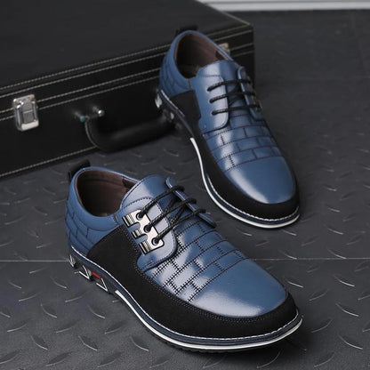 Elegante Leren Schoenen voor Mannen Comfortabel
