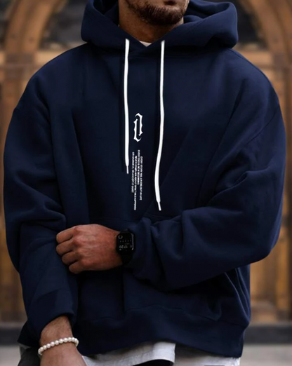 Lorenzo | Moderne Fleece Jogging Jacket met Kap