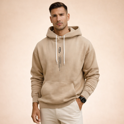 Lorenzo | Moderne Fleece Jogging Jacket met Kap