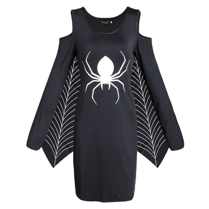 Gothic Jurk Mini voor Vrouw Halloween Kostuum - StudioMarella