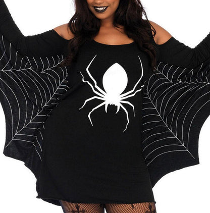 Gothic Jurk Mini voor Vrouw Halloween Kostuum