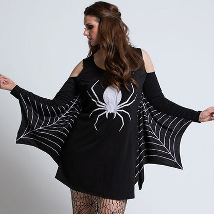 Gothic Jurk Mini voor Vrouw Halloween Kostuum