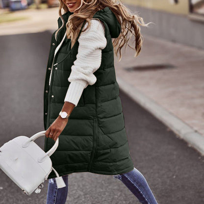 Vest met Capuchon Lang Model Erika