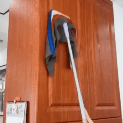 Draaibare Vlakke Dweil met Handsfree Wisselsysteem voor Hygiënisch Schoonmaken