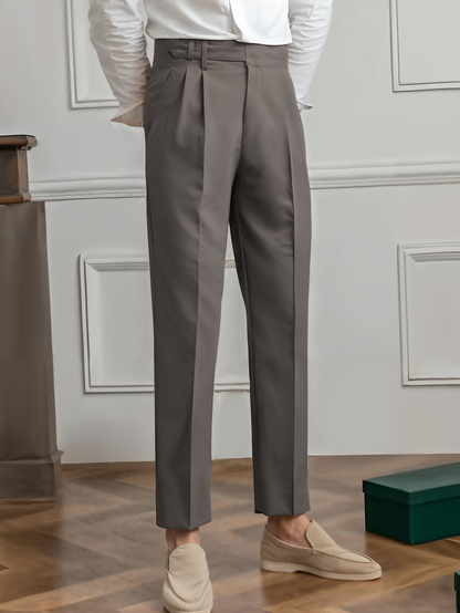 Klassieke Chino Broek met Plooi