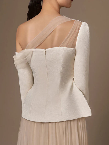 Elegante Herfst Jurk Tweedelig Set voor Vrouw