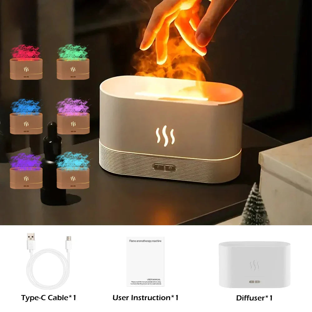 Aromalamp Essence Flame voor Sfeer en Ontspanning
