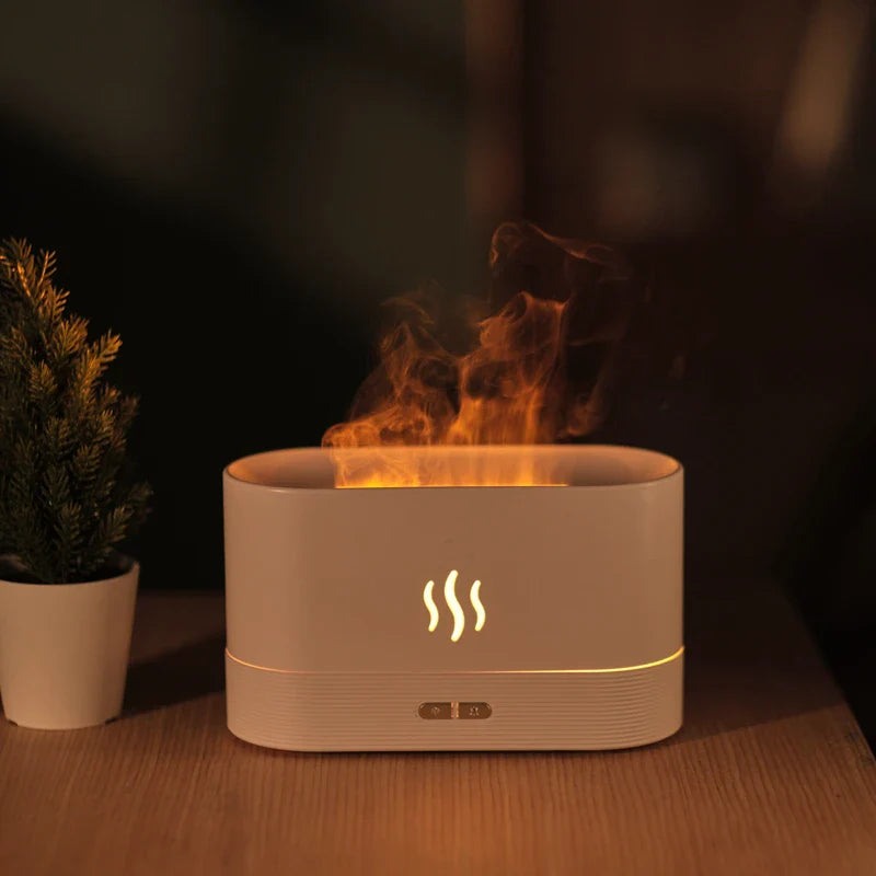 Aangename Sfeerkaars Essence Flame voor Ontspanning