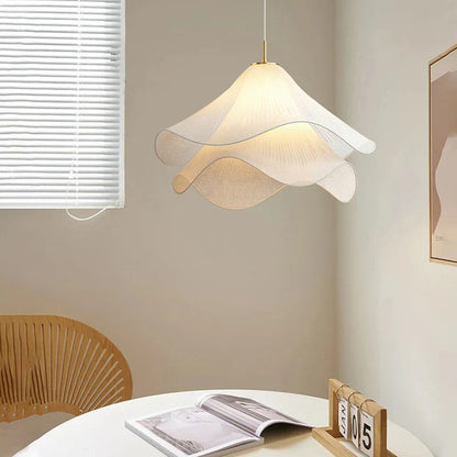Hanglamp Japandi Stof Rond Scandinavisch Design E27 40-80cm Warm Licht