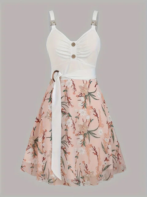 Zomerse Sling Jurk met Leuke Printen - StudioMarella