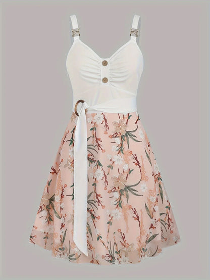 Zomerse Sling Jurk met Leuke Printen