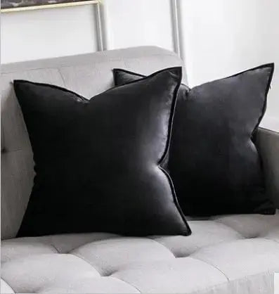 Kussenhoes Velvet 45x45 Beige Fluweel Sierkussen Woonkamer Slaapkamer Decoratief Zacht Met Rits