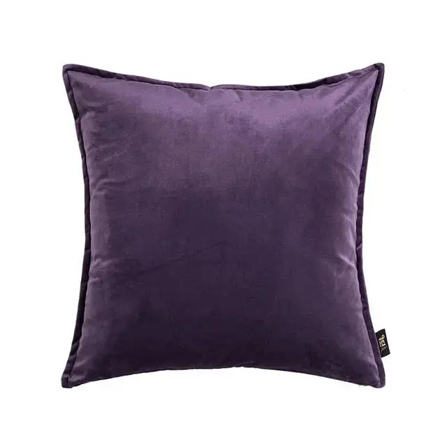 Kussenhoes Velvet 45x45 Beige Fluweel Sierkussen Woonkamer Slaapkamer Decoratief Zacht Met Rits