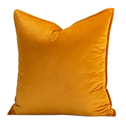 Kussenhoes Velvet 45x45 Beige Fluweel Sierkussen Woonkamer Slaapkamer Decoratief Zacht Met Rits