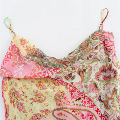 Jurk Zomerse Parelmoer Blouse Stijl