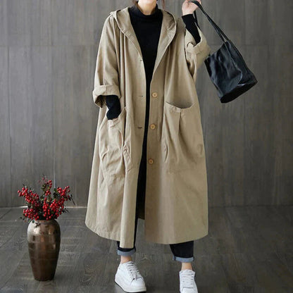 Dames Trenchcoat Klassiek Waterbestendig - StudioMarella