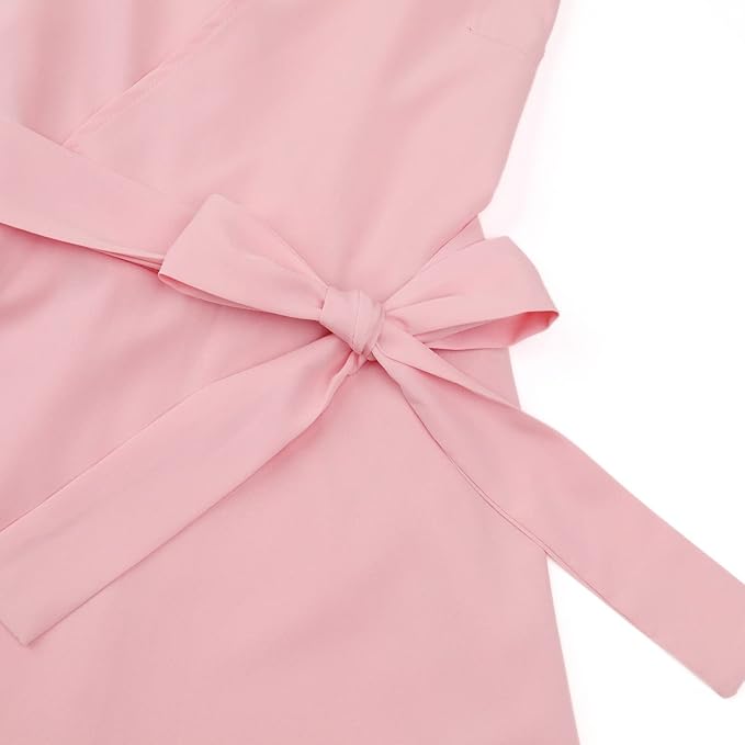 Evelyn Dames Maxi-jurk | Mouwloos, V-hals, Elegante Stijl 4