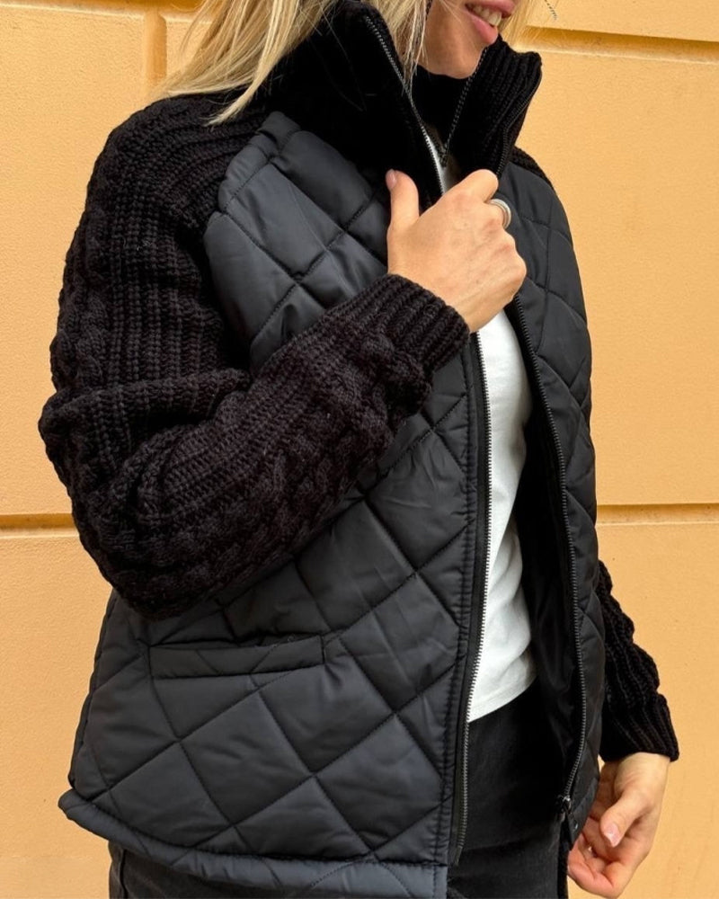 Evelyn Damesjas Winter | 100% Polyester, Hoge Kraag, Lange Dames Jas 8