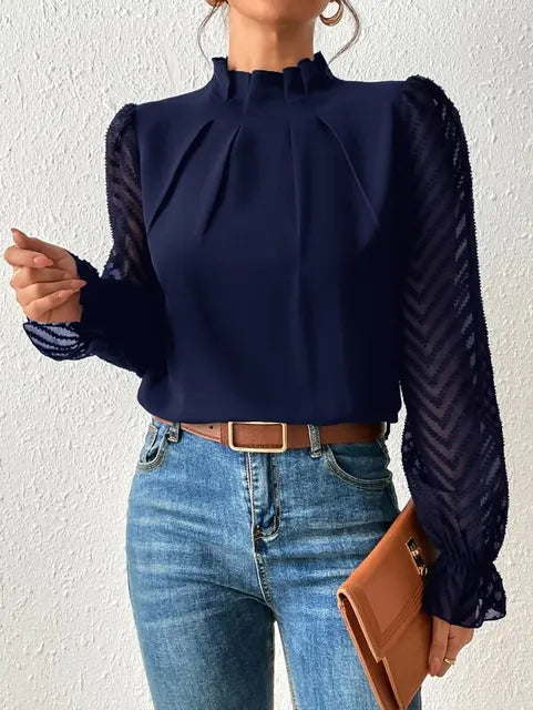 Elegante damestrui met lange mouwen tijdloos design