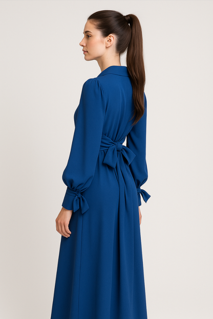 Vrouwelijke Zomerjurk Geplisseerd Maxi Jurk Elegante Zomercollectie