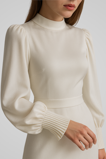 Vrouwelijke Zomerjurk Geplisseerd Maxi Jurk Elegante Zomercollectie