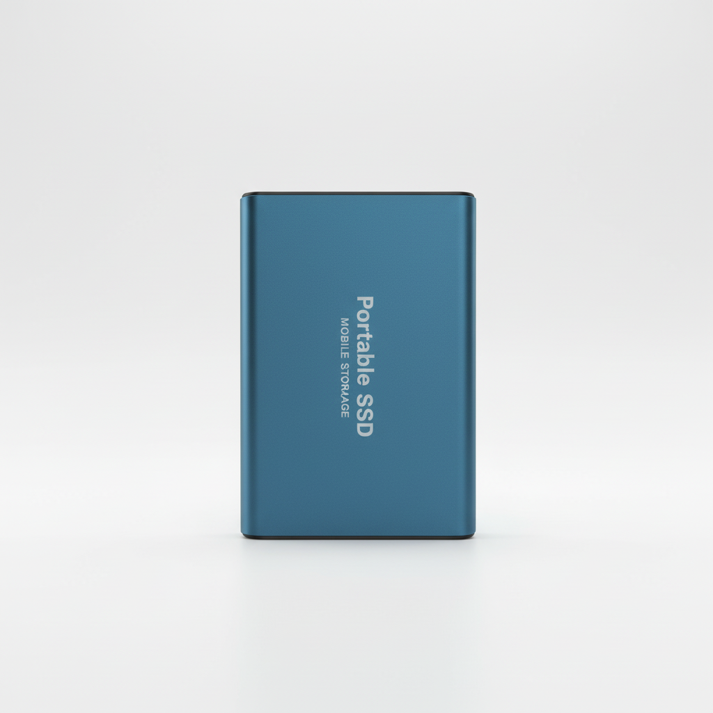 Externe SSD 2TB Snelle Overdracht USB-C Compact Opslag Backup Bestandsopslag Draagbare Gegevensopslag