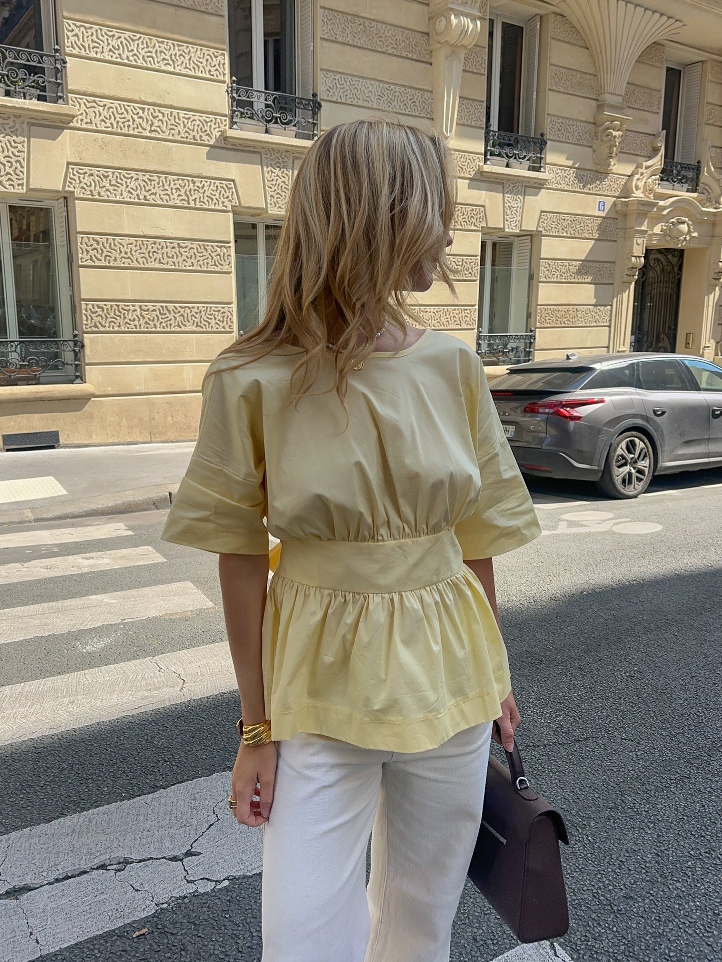 Dames Blouse Comfortabele Pasvorm Katoen
