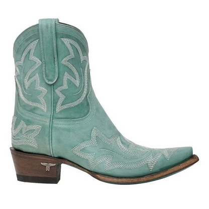 Leren Cowboy Laarzen Western Stijl Geborduurd